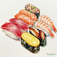 スシローお手頃セット8種(2人前)