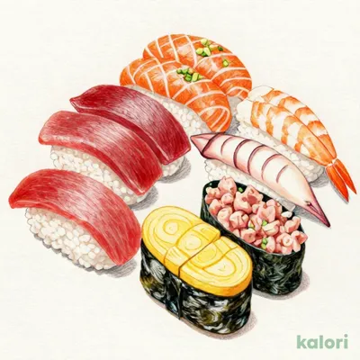 8-Variety Sushi Set (4 Servings)