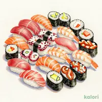 Premium Sushi Set (12 Varieties, 2 Servings)