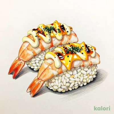 えび バジルマヨチーズ炙り