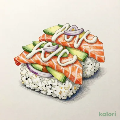 サーモンアボカド