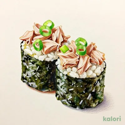 Green Onion Tuna Gunkan