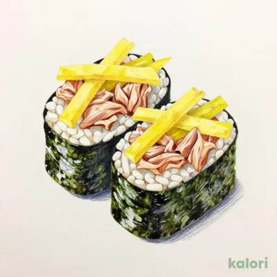 Tuna and Takoyaki Gunkan