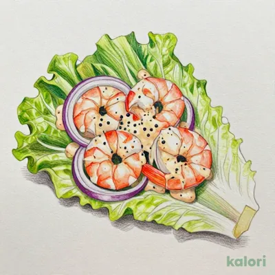 えびレタスサラダ