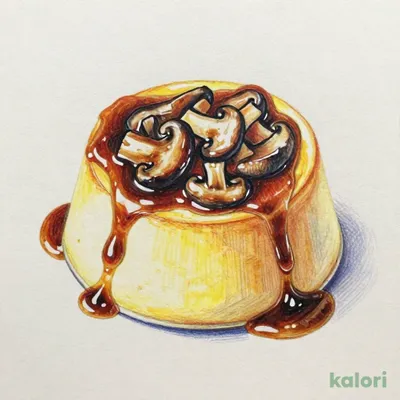きのこあんかけ茶碗蒸し