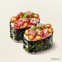 まぐろ納豆軍艦