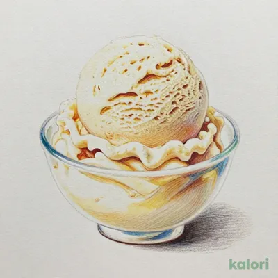 バニラアイス