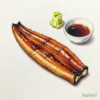 穴子の白焼き