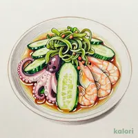 酢の物の盛り合せ