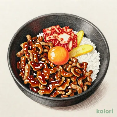 キムチすた丼