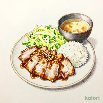 Stamina-yaki Set Meal