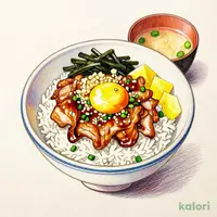まぜ油すた丼