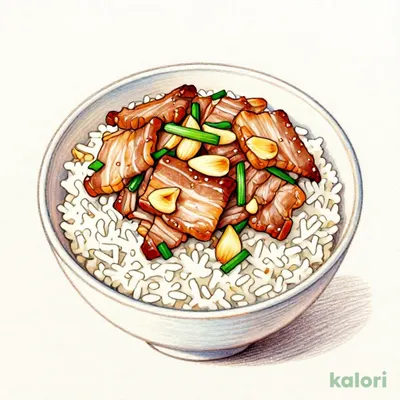 Salt Stamina-yaki Rice Bowl
