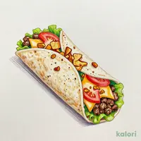 Garlic Burrito, Small Portion
