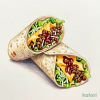 Spicy Chili Sauce Burrito