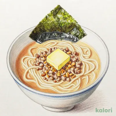 江戸前味噌 超バターらーめん