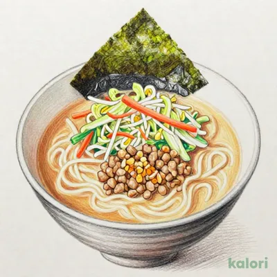 江戸前味噌 野菜らーめん