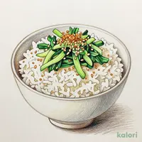 Daikon Radish Leaf Rice