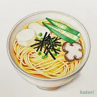 ねばとろ黄そば