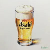 アサヒスーパードライ（生グラス）
