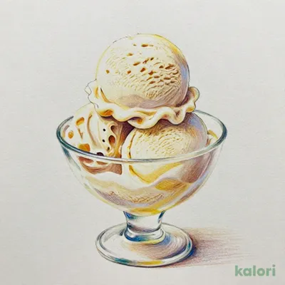 バニラアイス