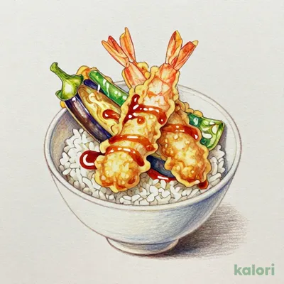 ミニ 小天丼
