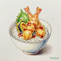 ミニ天丼