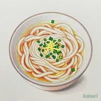 Sasame Udon (Thin Wheat Noodles)