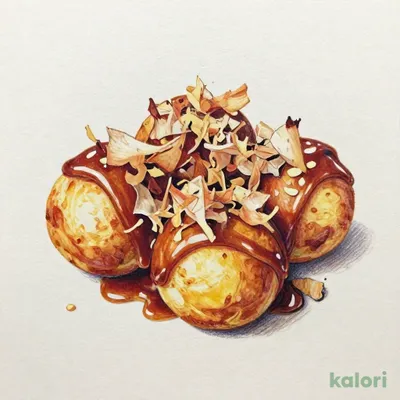 揚げたこ焼き