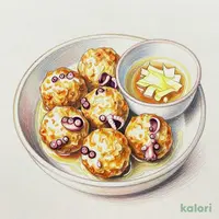 Akashiyaki (Egg-based Octopus Dumplings)