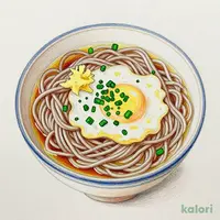Egg Starch-Thickened Sauce Soba