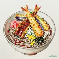 穴子天おろしそば