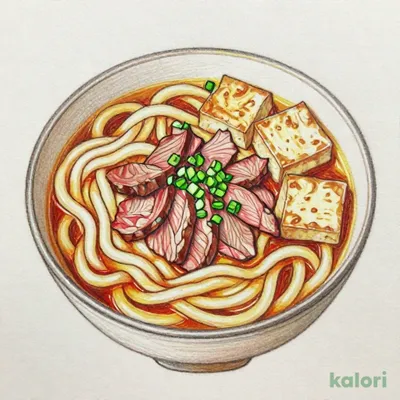 肉カレーうどん