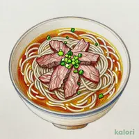 肉カレーそば