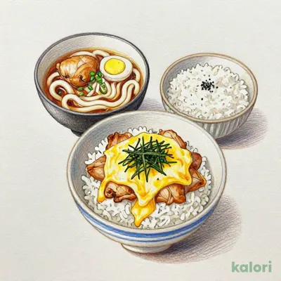 親子丼セット