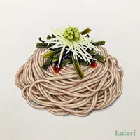 わさび昆布と鬼おろしの花巻そば