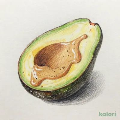 アボカドのそば味噌マヨネーズ和え