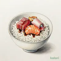 三種の海鮮漬け小丼