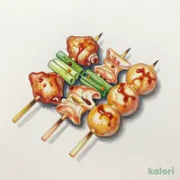 串焼き 三種盛り