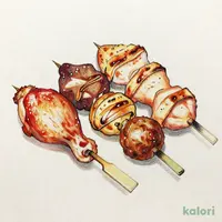 串焼き 五種盛り