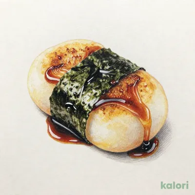 山形県産ひめのもちの磯辺焼き