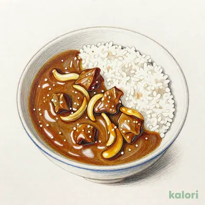 濃厚カレー小丼