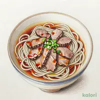 生姜香る牛肉そば