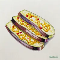 自家製 茄子の辛子漬