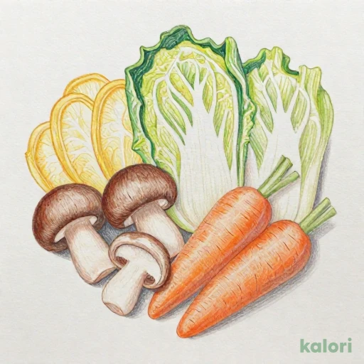 野菜 kimsun 野菜（追加） 45kcal — What's in It & Nutrition Facts | Kitamae