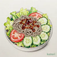 高田屋特選そばサラダ