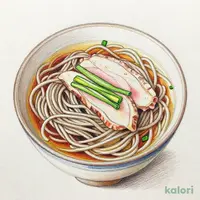 鴨南蛮（岩手鴨使用）