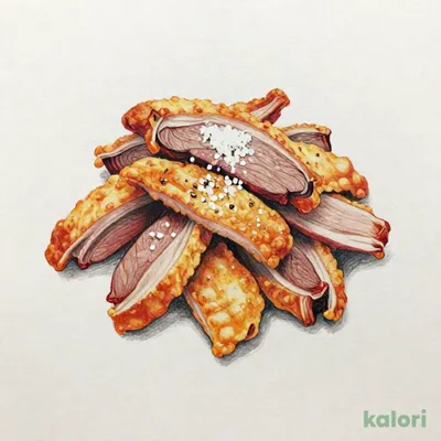 鴨肉の塩唐揚げ