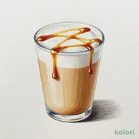 アーモンドミルクキャラメルラテ (Hot / Iced)