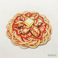 バターチキントマトカレーパスタ